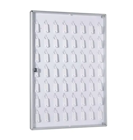 PORTALLAVES DE ALUMINIO PARA 56 LLAVES 670 x 460 x 36.5